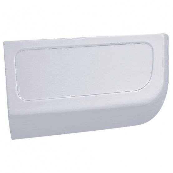 Chrome Plastic Dash Storage Compartment Flip Cover W/Indent For 1998-2002 Freightliner Century