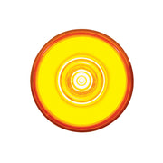 6 LED 2" Round GloLight (Clearance/Marker) - Amber LED/Amber Lens (Bulk)
