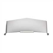 Stainless Steel Visor For 4" X 6" Rectangular Headlight, Flat Top Style