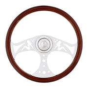 18" Lady Steering Wheel With Hub & Horn Kit  - Freightliner 1989-July 2006