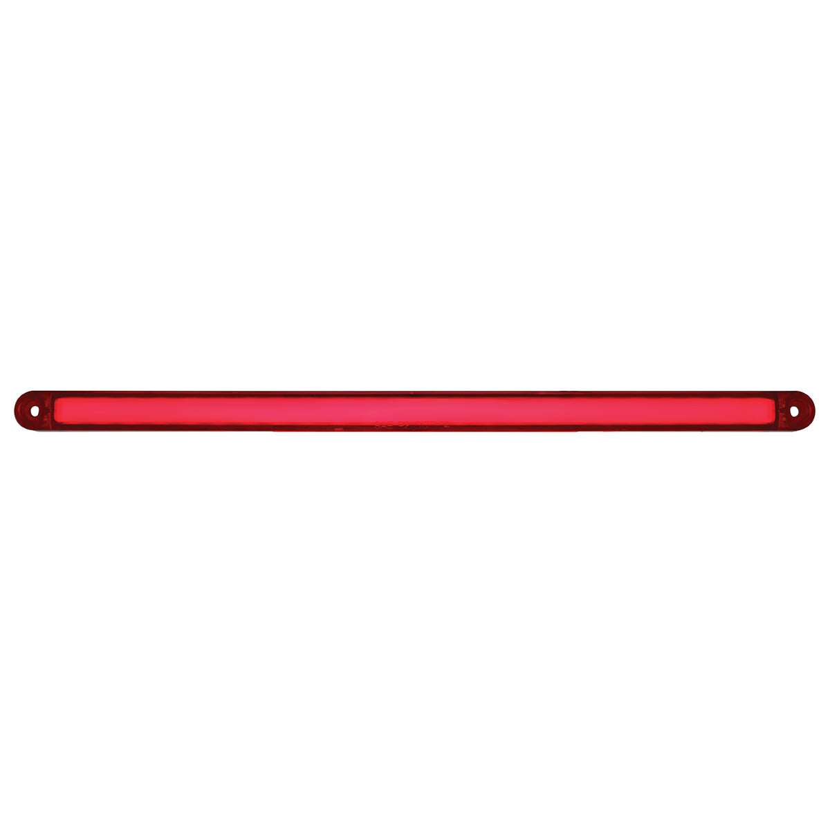 24 LED Dual Function 12" GloLight Bar (Stop, Turn & Tail) - Red LED/Red Lens (Card)