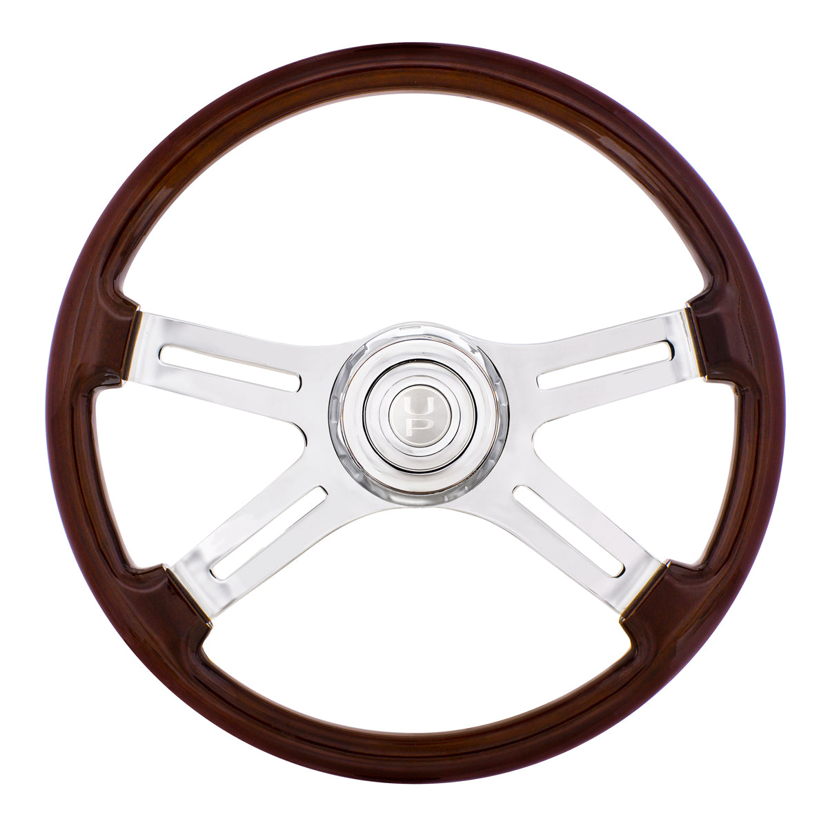 18" 4 Spoke Steering Wheel With Hub & Horn Kit  - Freightliner 1989-July 2006