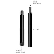 9" Shifter Shaft Extension - Black
