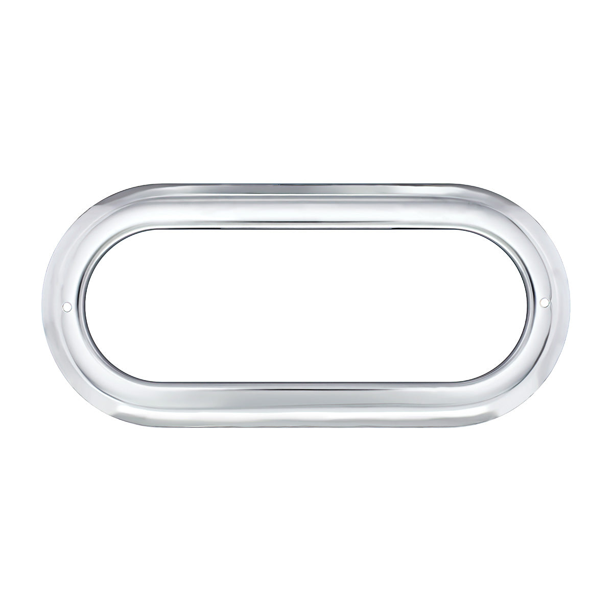 Stainless Steel Light Bezel For 6" Oval Grommet Mounted Light