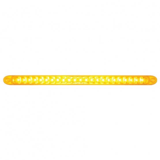 23 SMD LED 17-1/4" Reflector Turn Signal Light Bar Only - Amber LED/Amber Lens (Bulk)