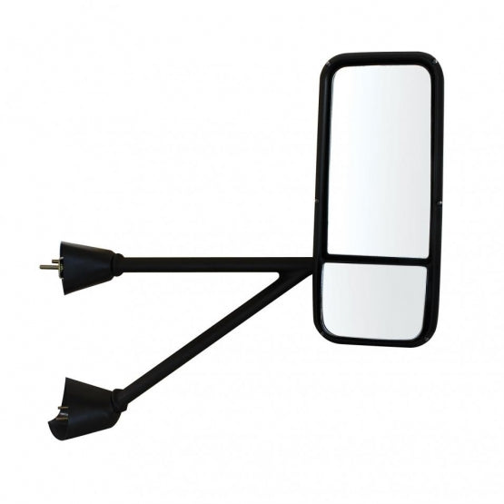 Chrome Heated Mirror Assembly For Kenworth T600/T660/T800 - Passenger