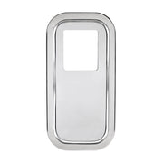 Peterbilt Stainless Steel Shift Plate Cover - Extended Hood (Bulk)