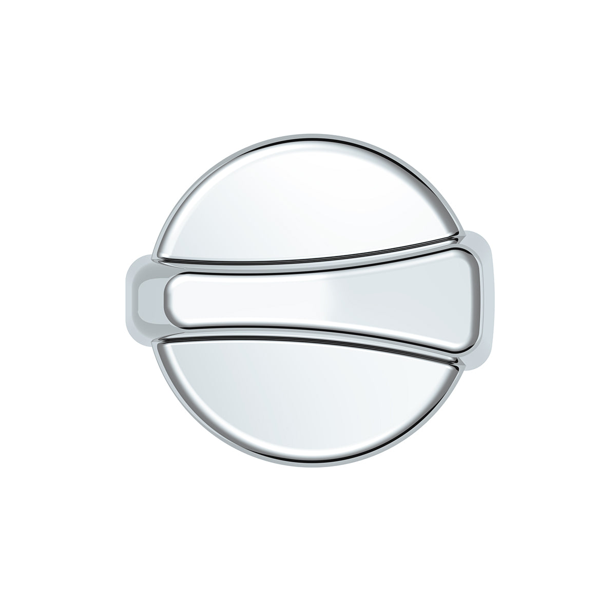 Chrome Plastic Wiper Dial Knob For 2002-2005 Kenworth W900/T800/T600