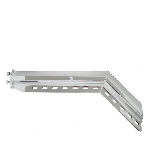 30" 430SS 45-Degree Angled Heavy Duty Mud Flap Hangers-2.5" Bolt Pattern (Pair)
