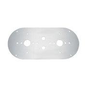 304 Stainless Steel Above Door Dome Light Plate For Kenworth & Peterbilt Trucks