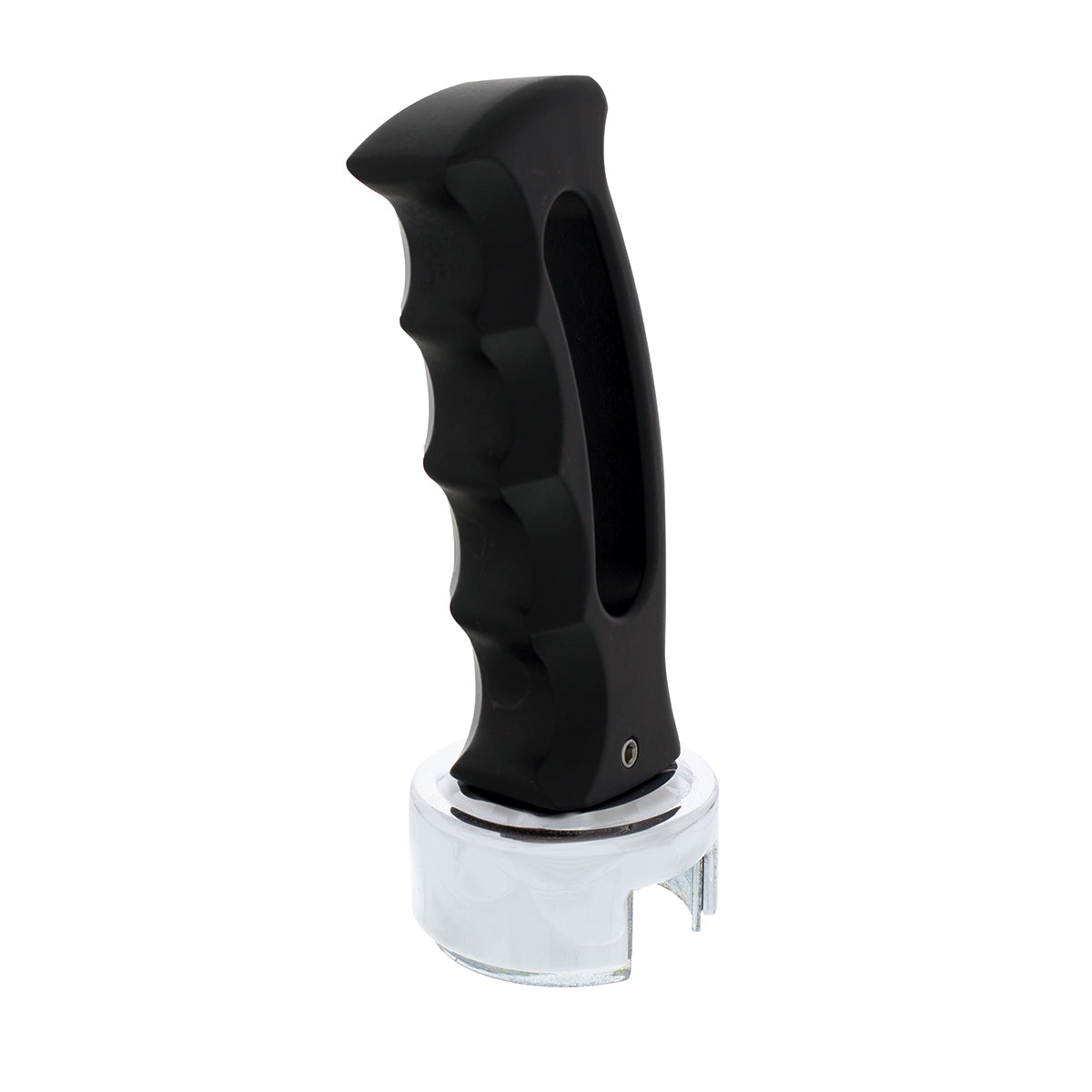 Slot Style Gearshift Knob With 13/15/18 Speed Adapter - Black