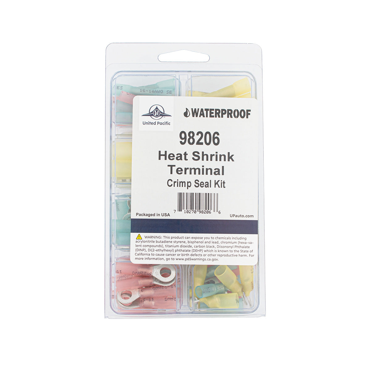 Crimp Seal Heat Shrink Terminal Kit (75-Pack)