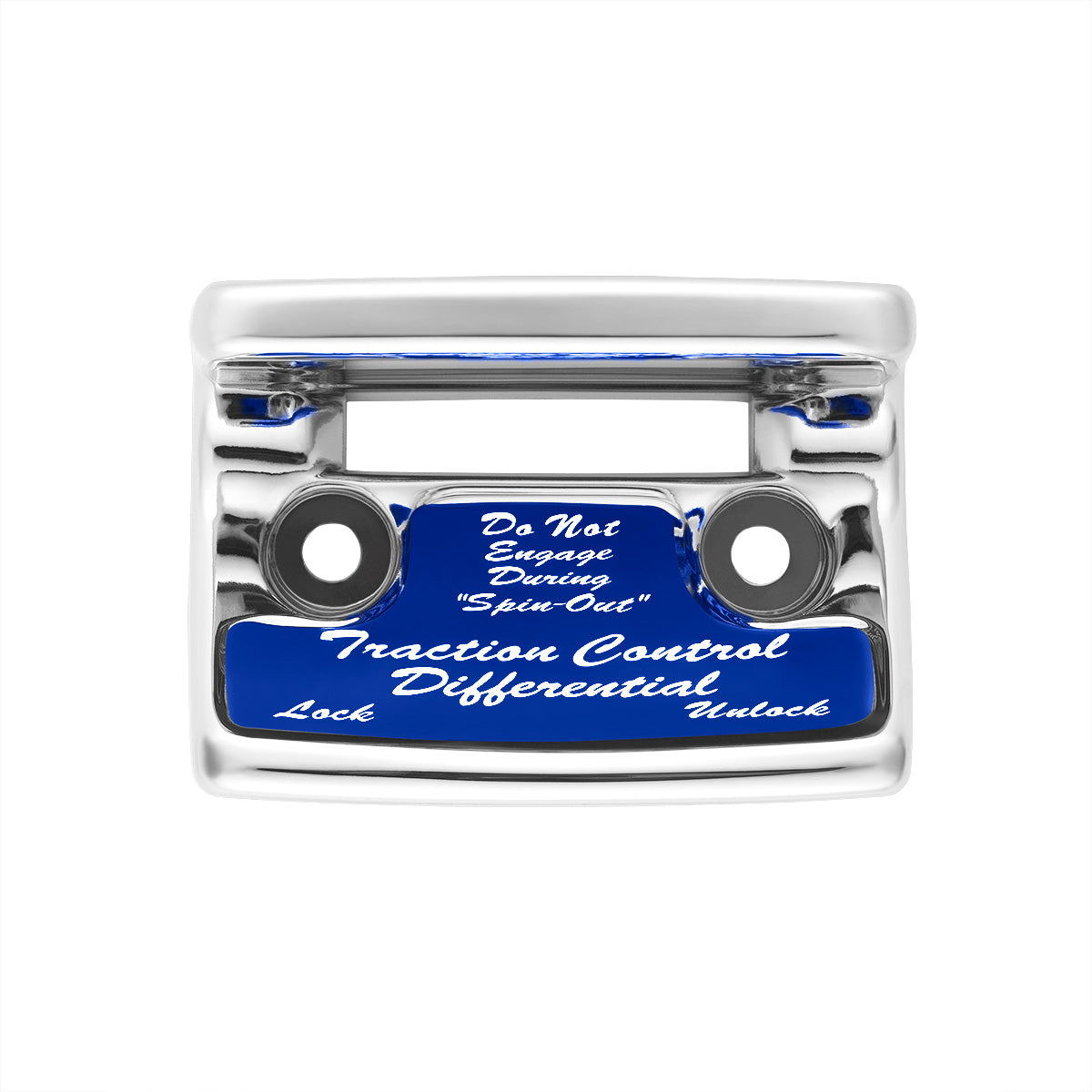"Traction Control Differential" Switch Guard With Blue Sticker