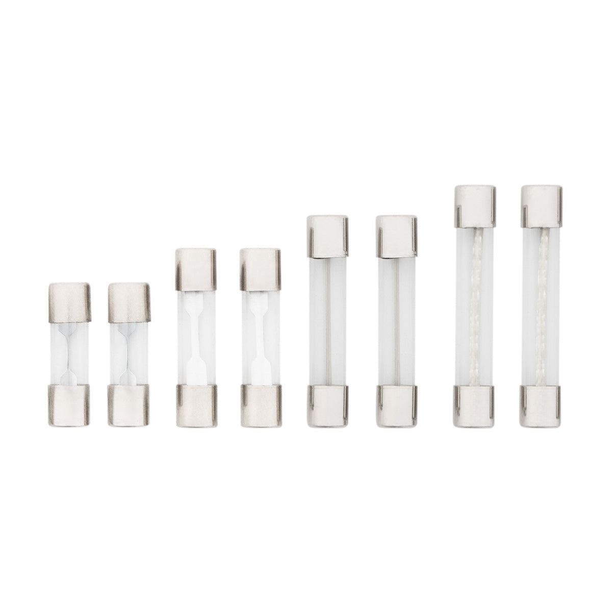 SFE Glass Fuse Kit 9,14,20,30 Amp Fuses (8-Pack)