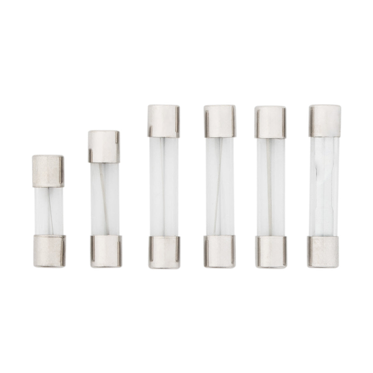 American Vehicle Fuse Kit 5,9,14,15,20,30 Amp AGC/SFE Glass Fuses (6-Pack)