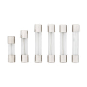 American Vehicle Fuse Kit 5,9,14,15,20,30 Amp AGC/SFE Glass Fuses (6-Pack)
