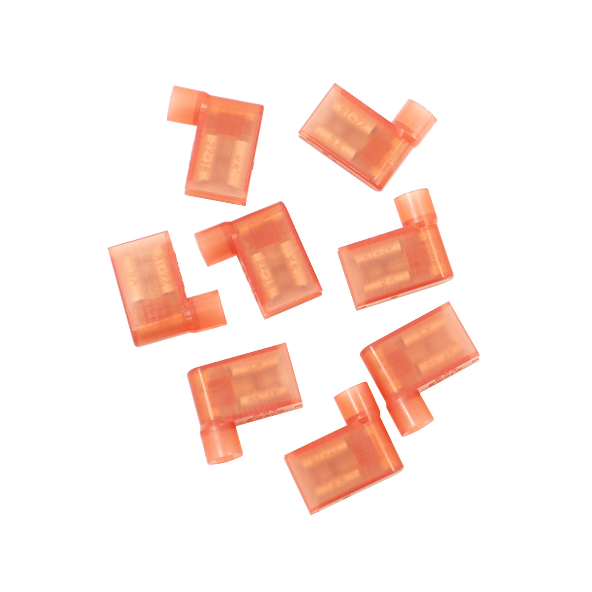 22-18 AWG .250 Tab Nylon Flag Terminal (8-Pack)