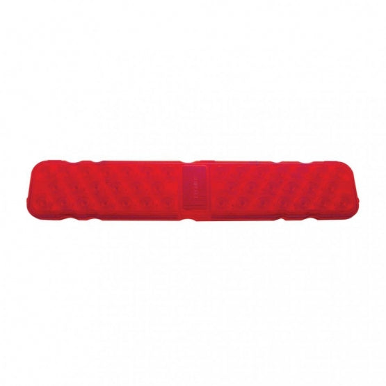 40 LED Rectangular Light (Stop, Turn & Tail) - Red LED/Red Lens