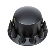 Dome Rear Axle Cover With 33mm Spike Thread-On Nut Covers - Matte Black