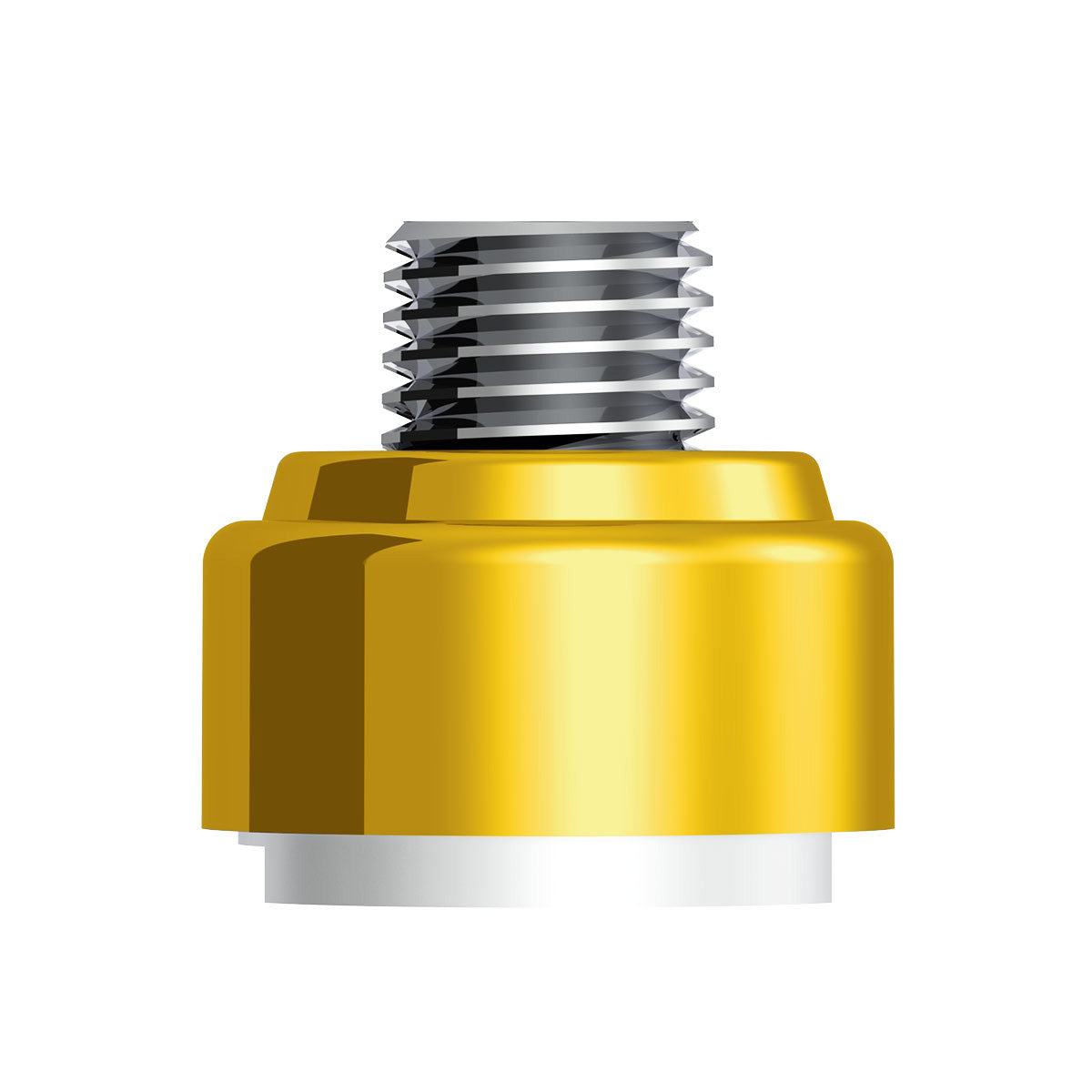 M30X3.5 Thread-On Gearshift Adapter W/LED Mount For Eaton-Fuller 9/10 Speed -Electric Yellow