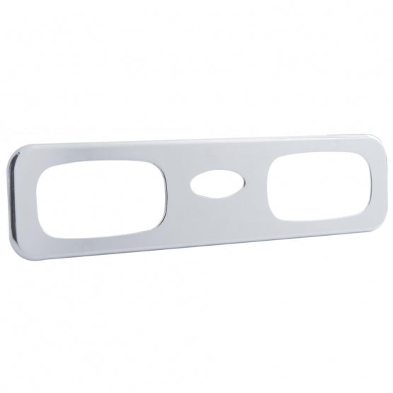 Chrome Plastic A/C Vent Trim For 2006+ Peterbilt 389/388/387/386/384/379- Passenger