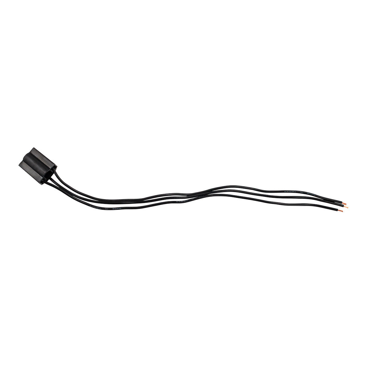 3-Wire Universal Sealed Beam Connector for Three Terminal Sealed Beam Headlights or Flashers, 1 Pc.