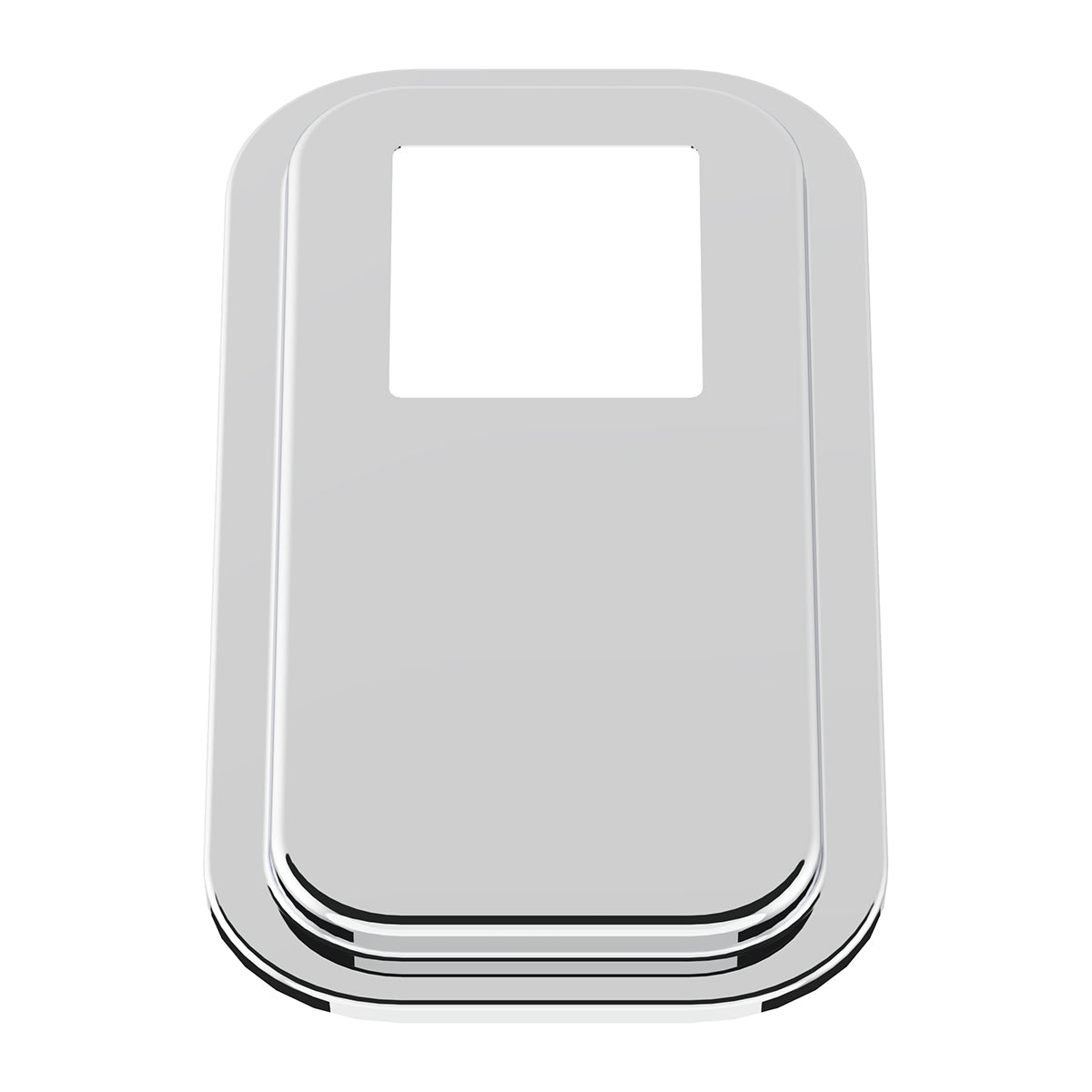 Peterbilt Stainless Steel Shift Plate Cover - Extended Hood