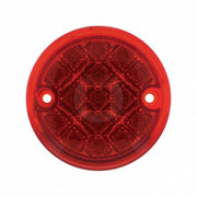 15 LED 3" Reflector Series 4 Light Only For Double Face Light Housing - Red LED/Red Lens (Bulk)