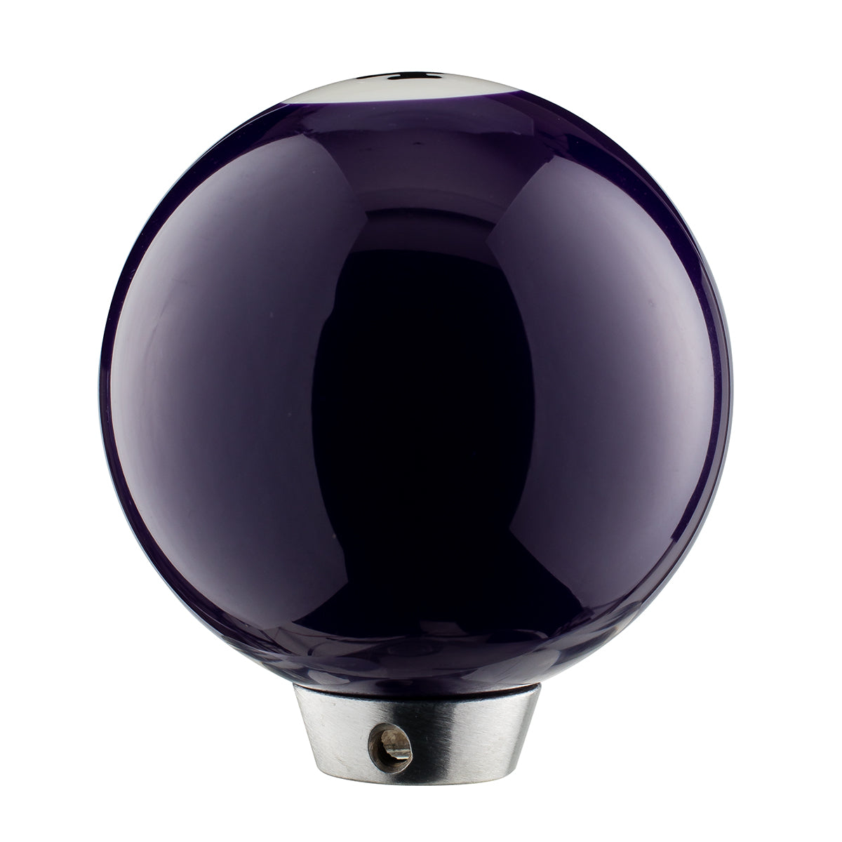 Number 4 Pool Ball Gearshift Knob - Gloss Purple