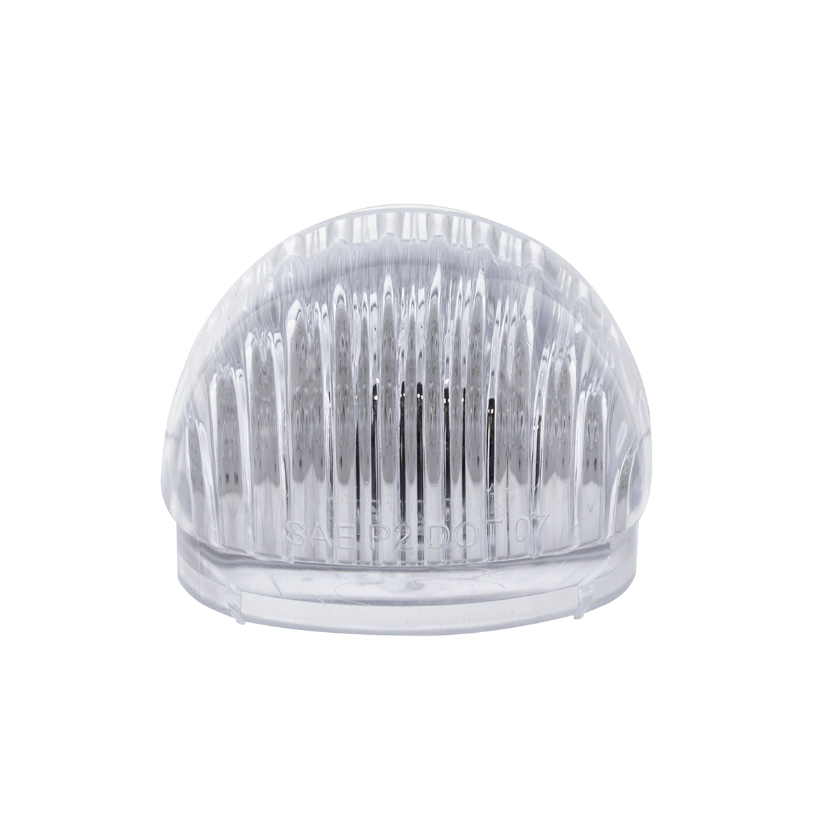 5 LED Dual Function Guide Headlight Turn Signal Light - Amber LED/Clear Lens (Bulk)