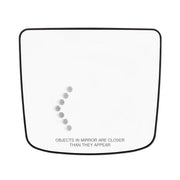 Heated Auxiliary Convex Mirror With LED Turn Signal For 2012-2017 Volvo VNL - Driver