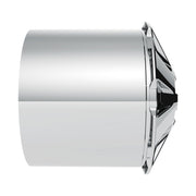 Rubicon Rear Axle Cover Kit With 33mm Thread-On Nut Covers-Chrome