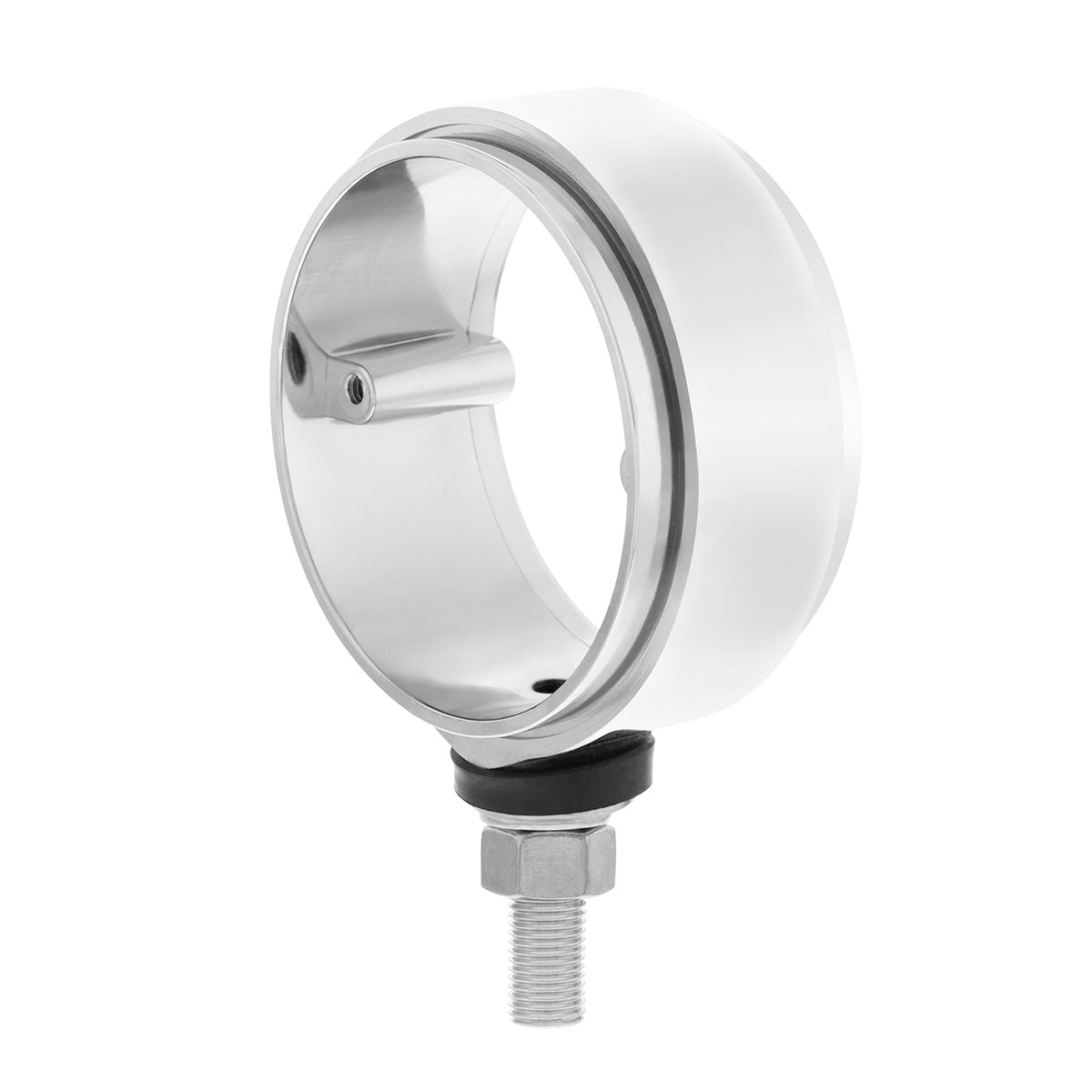 Chrome Die-Cast 3" Double Face Light Housing Only for LED (Bulk)