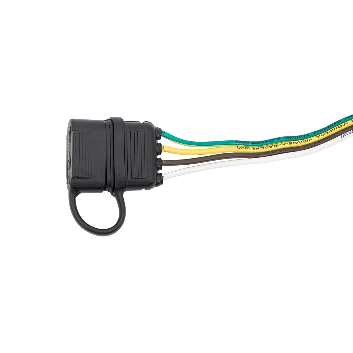 2 Ft Trailer Extension 4-Wire Harness, 1 Pc.