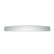 4" X 20" Chrome Standard Bottom Mud Flap Plate - Bolt Thru