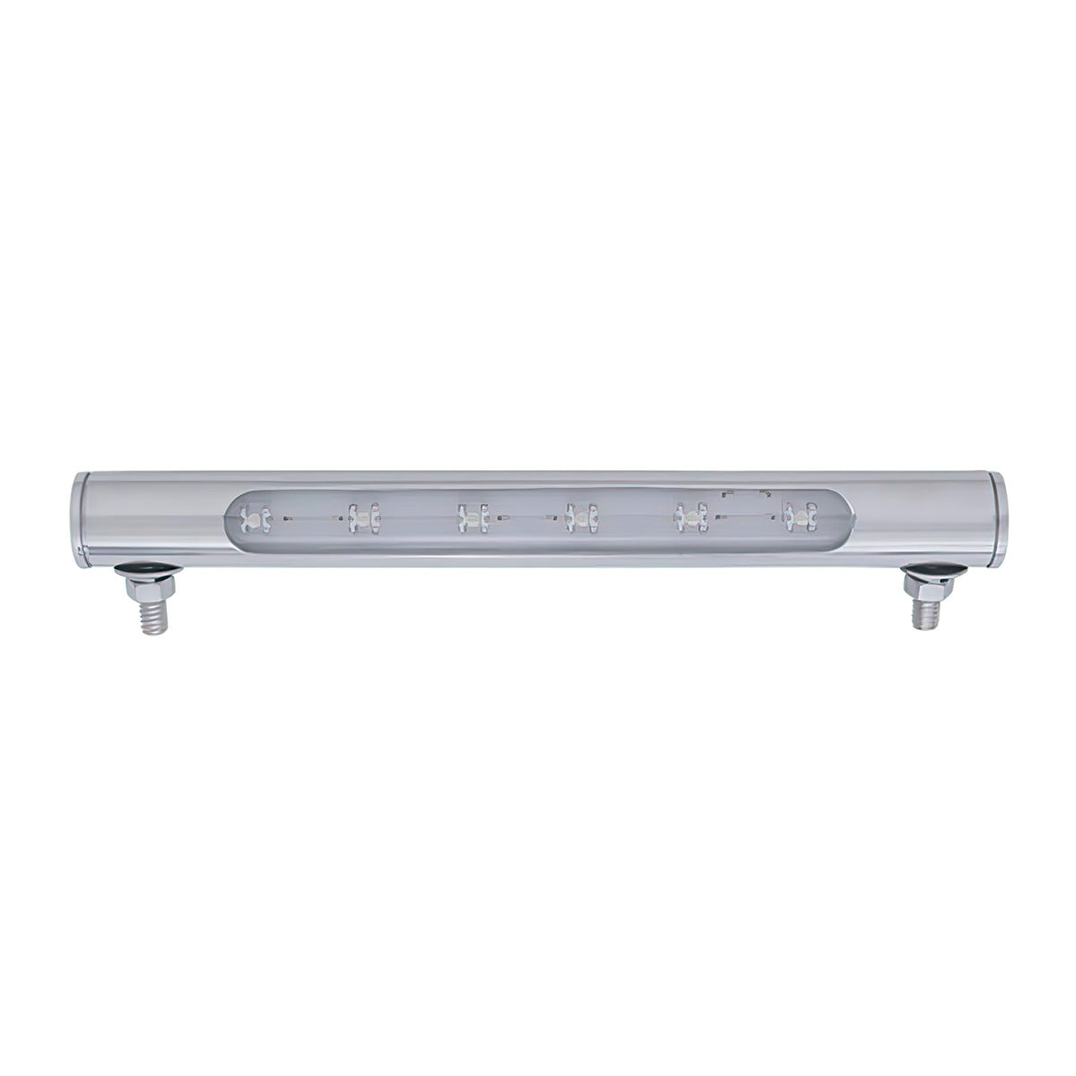 6 LED Stainless Steel Tube Light - White LED