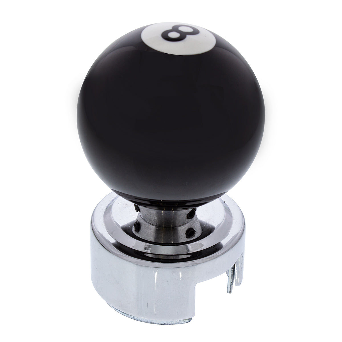 Number 8 Pool Ball Gearshift Knob For 13/15/18 Speed Eaton Style Shifters