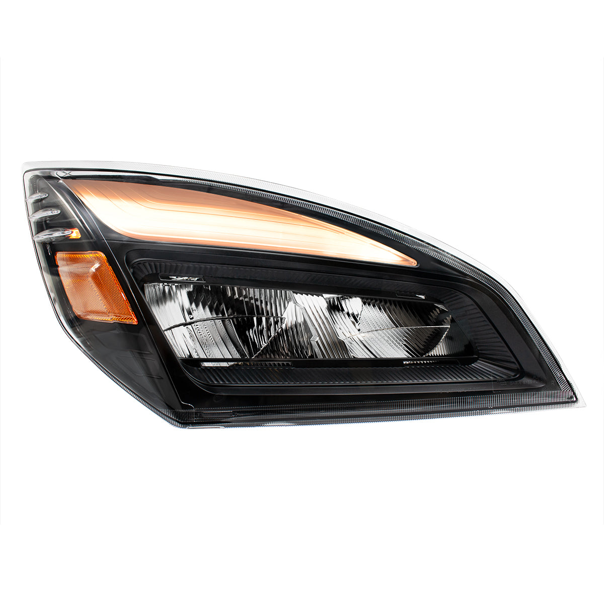 High Power Blackout LED Headlight For 2018-2024 Freightliner Cascadia-Passenger