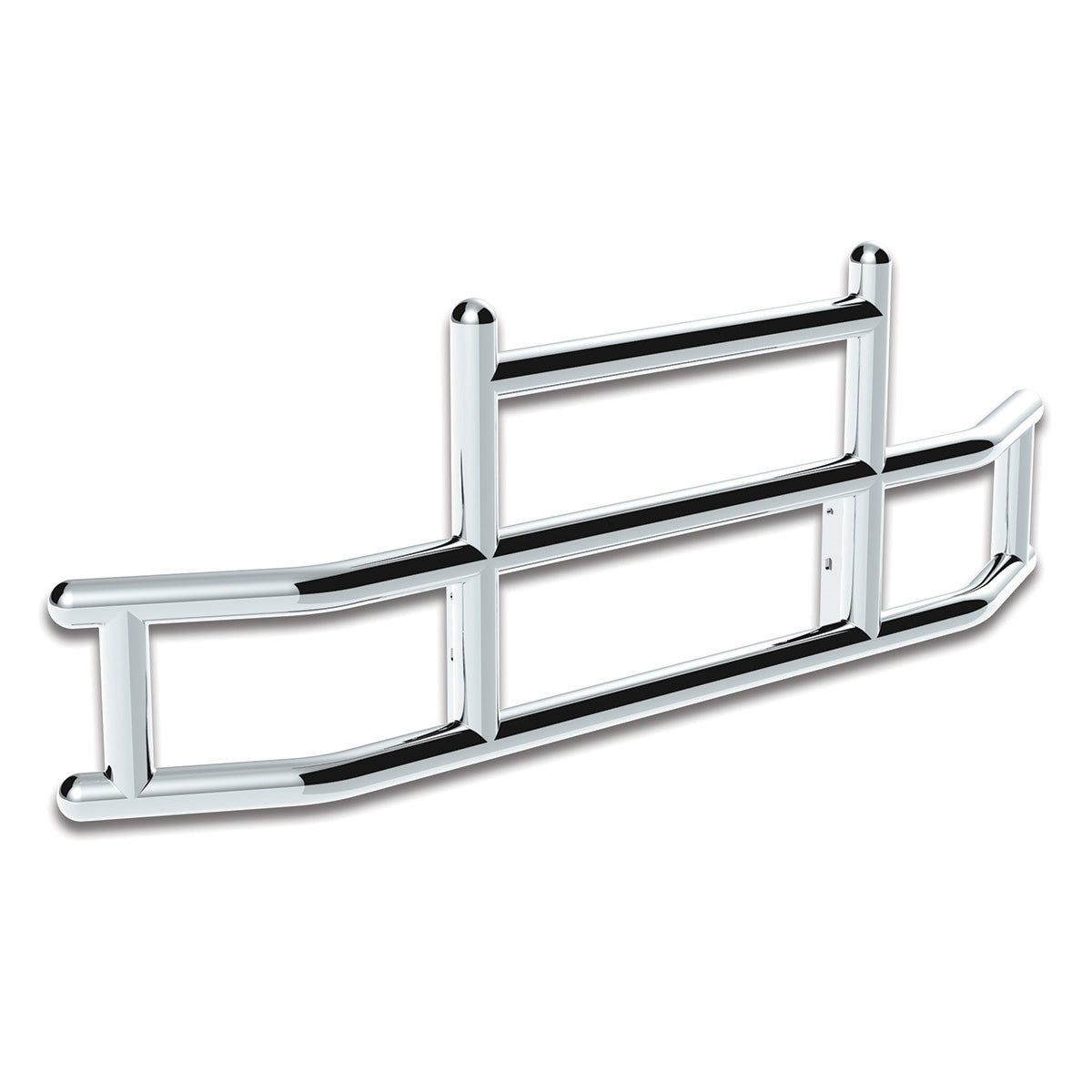 HighwayShield I20-304 Stainless Steel Grille Guard & Bracket Kit For International LT (2018-2025)