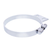 7" Chrome Cab Exhaust Clamp For Peterbilt