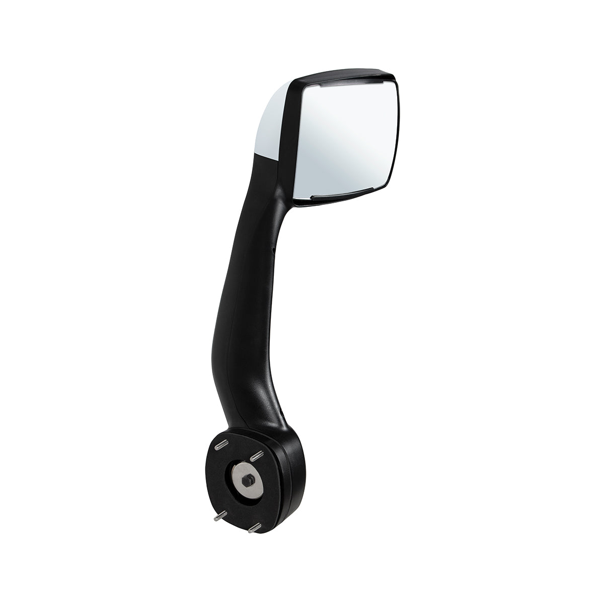 Chrome Hood Mirror For 2013-2021 Kenworth T680 & 2012-2021 Peterbilt 579-Passenger