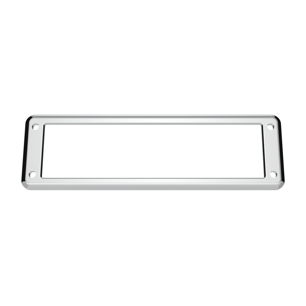 Chrome Plastic Overhead Pocket Bezel For 2000-2010 International 9900/9400/9200
