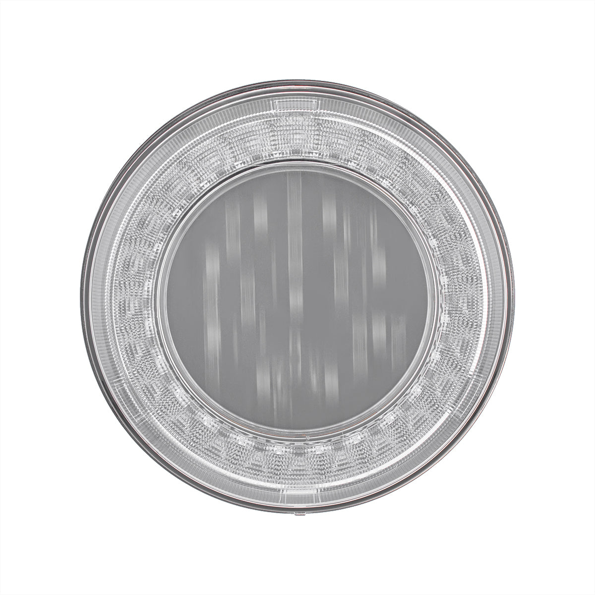 33 LED 4" Round Lumos Light X-Series (Stop, Turn & Tail) - Red LED/Clear Lens