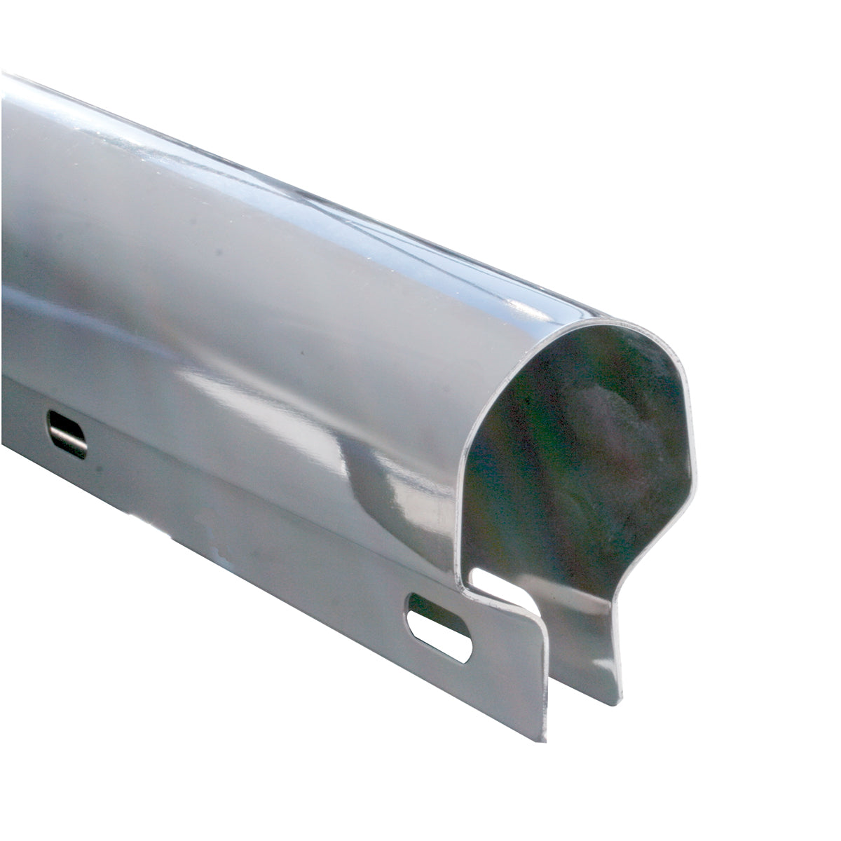 30" Chrome Heavy Duty Mud Flap Hangers - 1-1/8" Bolt Pattern - Competition Series (Pair)