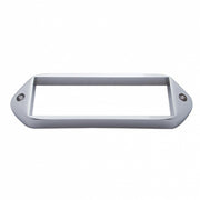 Chrome Plastic Bezel For 5-7/8” X 2” Rectangular Light