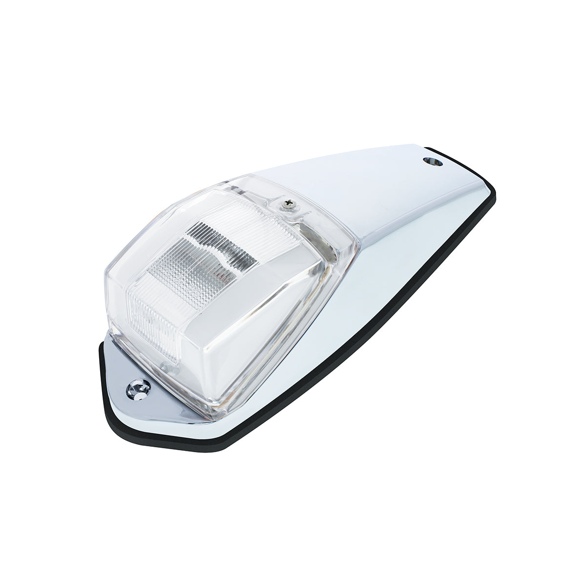 24 LED GloLights Square Cab Light Kit - Amber LED/Clear Lens