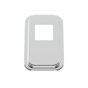 Peterbilt Stainless Steel Shift Plate Cover - 5-3/4" x 4-3/4" Opening