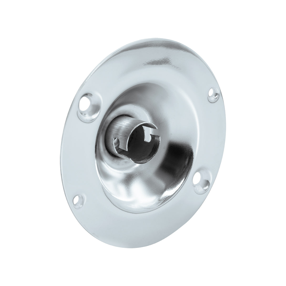 304 Stainless Steel Cab Light Set Bracket Bulb Holder Plate - 1 Filament