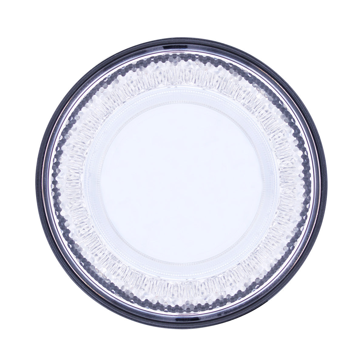 24 LED 4" Round Mirage Light (Stop, Turn & Tail) - Red LED/Clear Lens (Bulk)