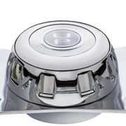 18" Chrome GT Steering Wheel With Hub & Horn Button Kit For Peterbilt (1998-2005) & Kenworth (2001-2002)
